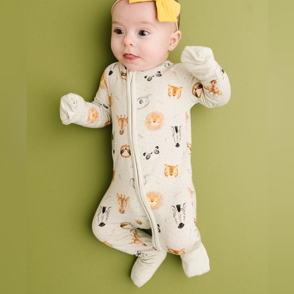 Little One Shop Jungle Friends Bamboo Sleeper - Picture 3 of 12